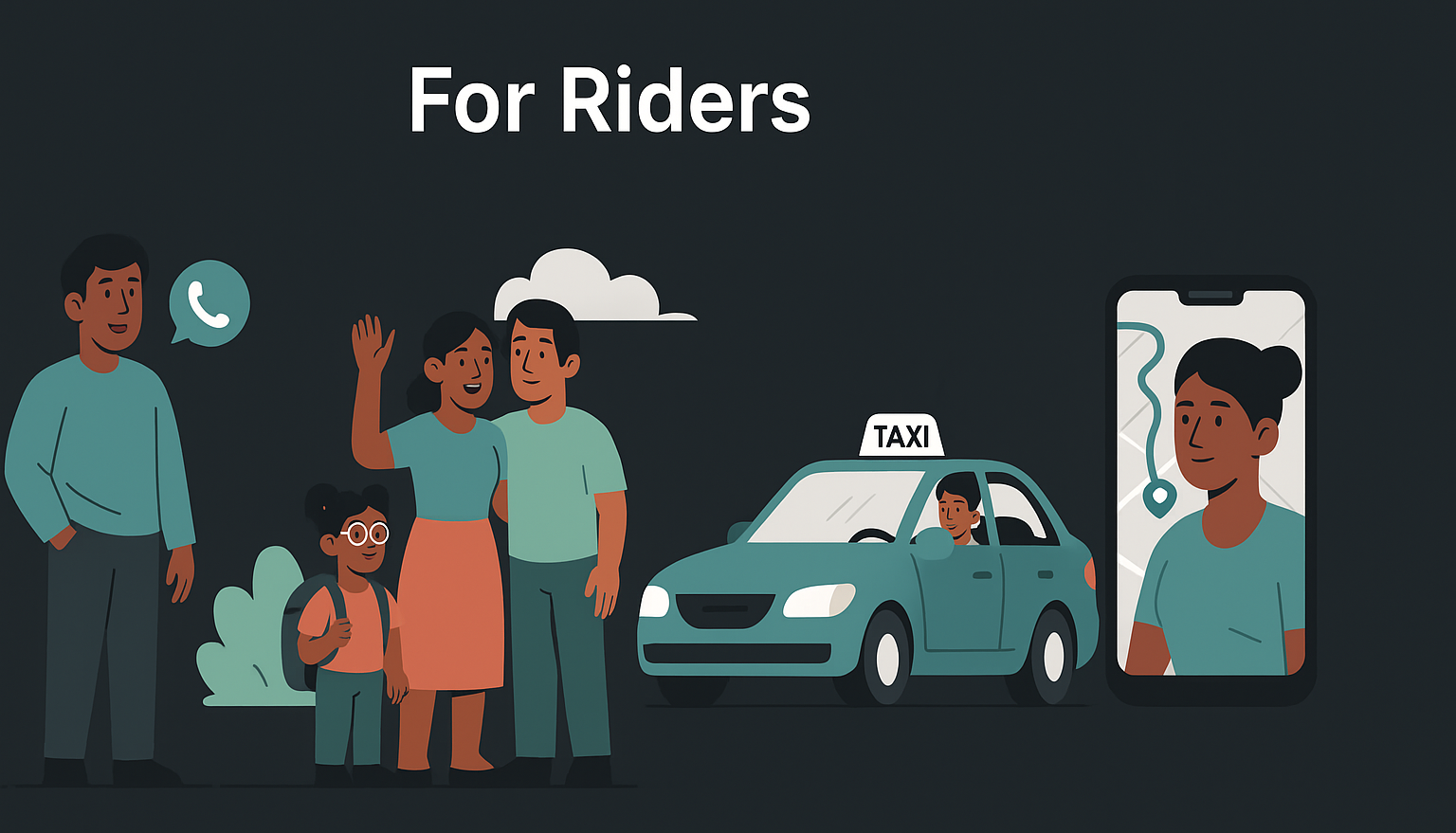 Rider app demonstration